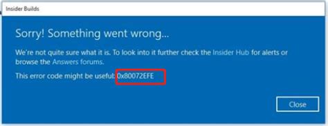 Two Easy Fixes for Windows Update Error Code 0x80072efe .